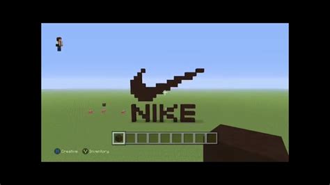 nike logo in blokjes minecraft|Minecraft: Making the Nike logo .